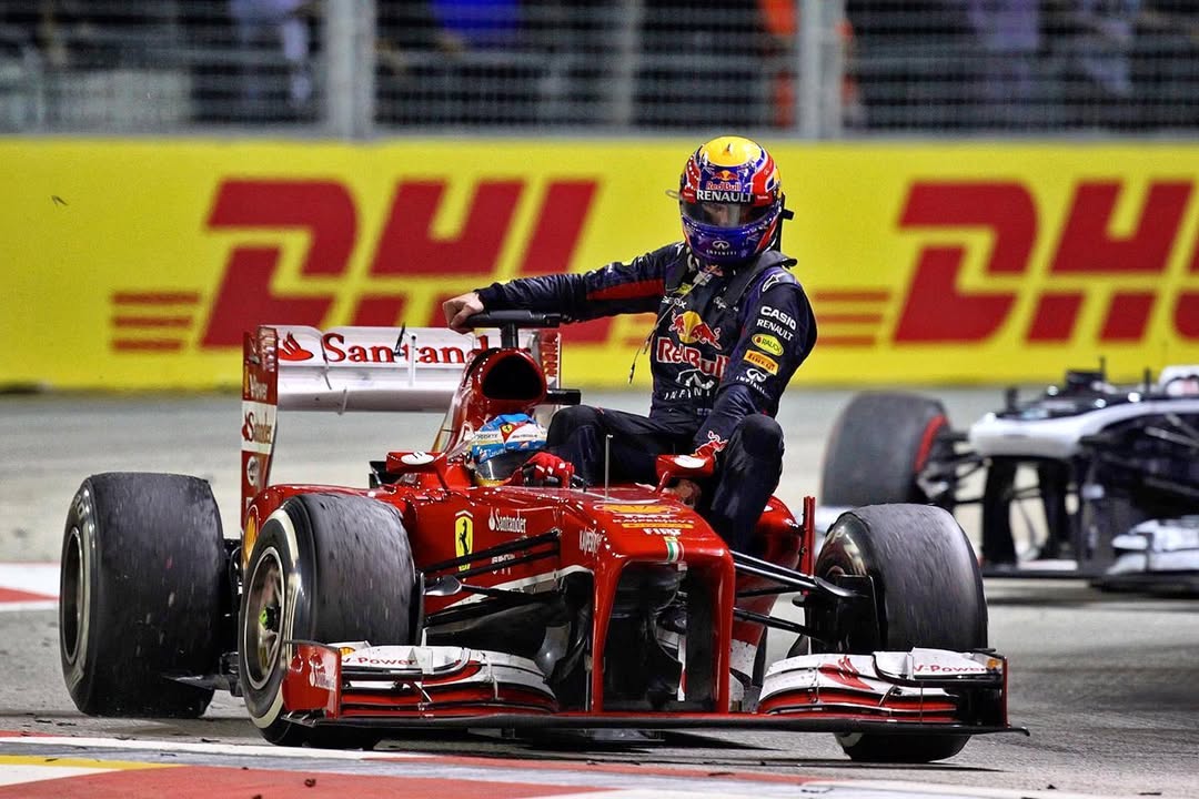 Fernando Alonso e Mark Webber